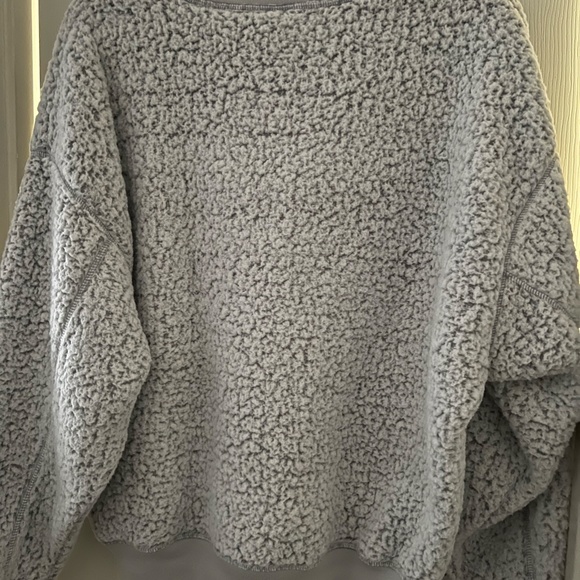 PINK Victoria's Secret Sherpa Crew Sweatshirt - Picture 4 of 5